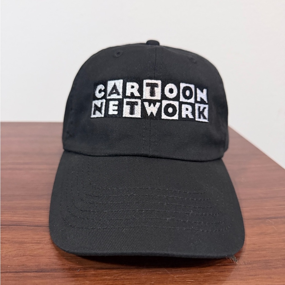 Cartoon Network Black and White Logo Cap